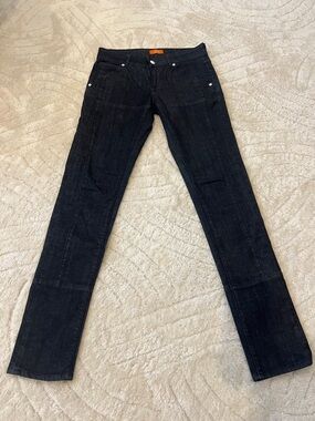 Women’s Joe Fresh Dark Denim Straight Jean Size 0